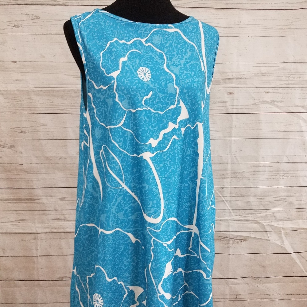 Blue cover up/dress